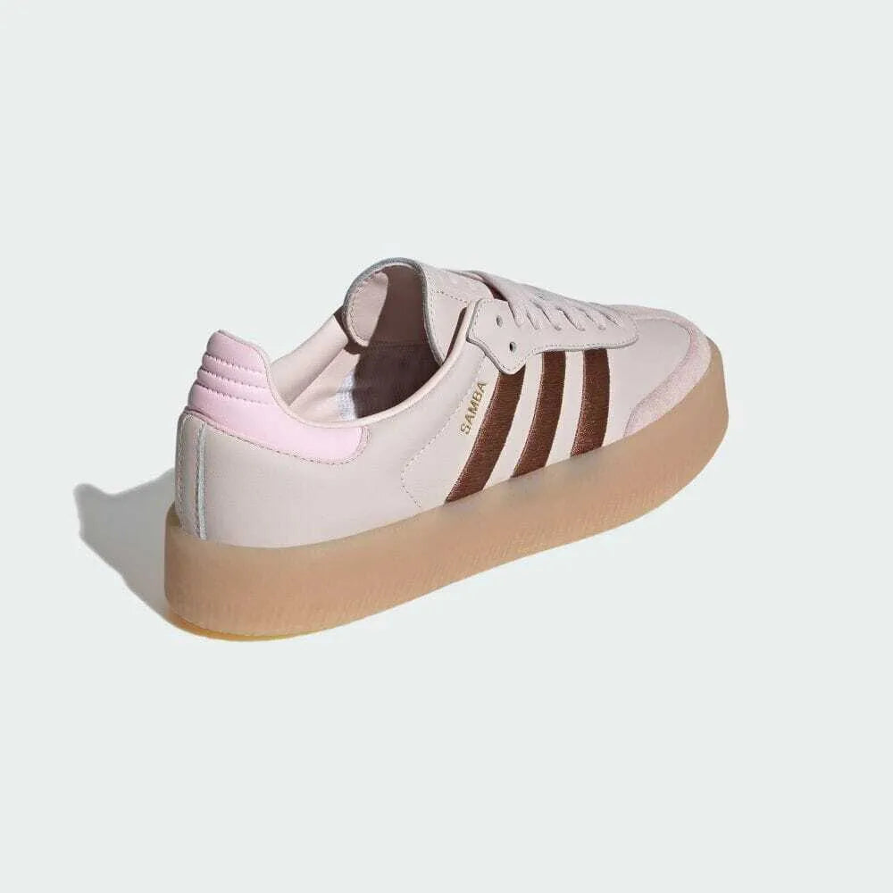 Giày Adidas Samba Vegan Light Pink Brown ID3737 - Ảnh 5