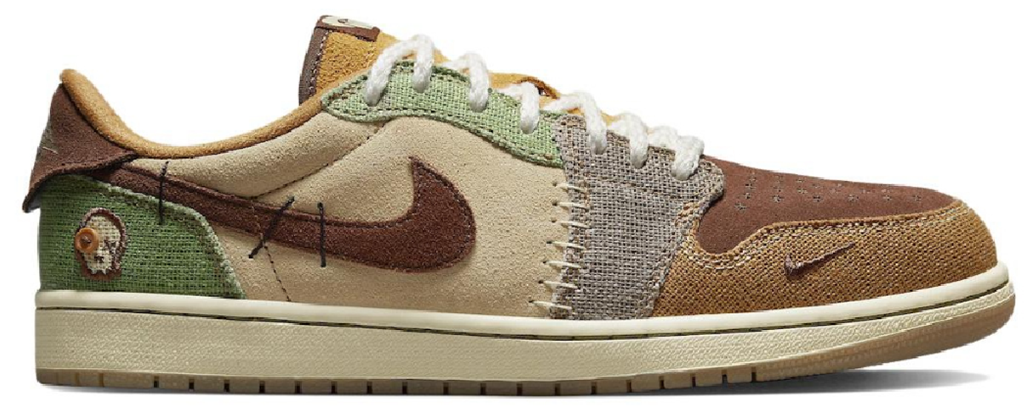 Giày Nike Zion Williamson x Air Jordan 1 ‘Voodoo’ DZ7292-200 - 23trk.com