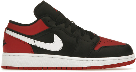 Giày Nike Air Jordan 1 Low GS ‘Alternate Bred Toe’ 553560-066 - 23trk.com