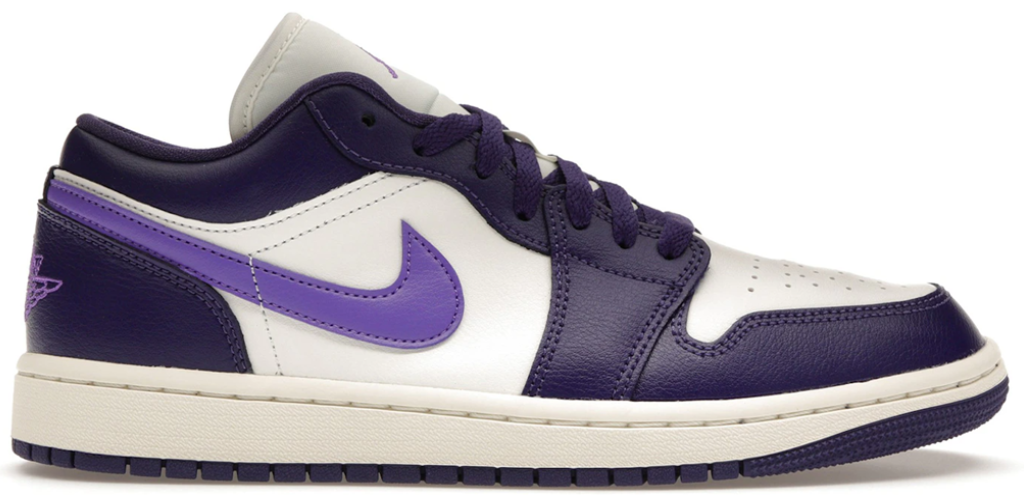 Giày Nike Air Jordan 1 Low ‘Purple Sail’ DC0774-502 - 23trk.com