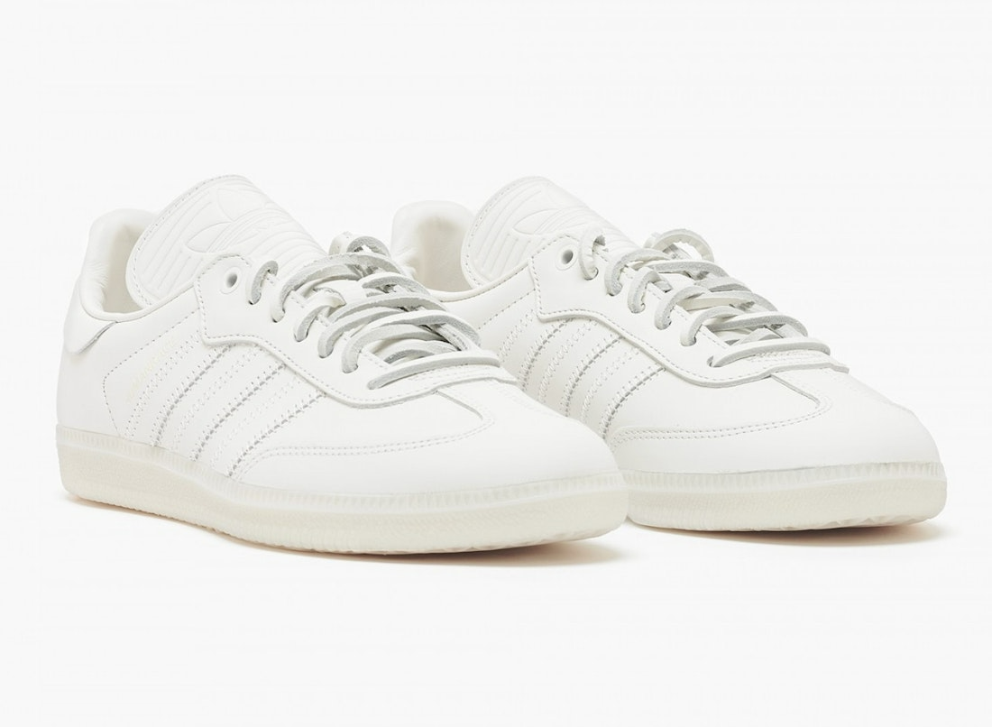 Giày Adidas Pharrell x Samba Human Race 'Cloud White' IF5124 - Ảnh 4
