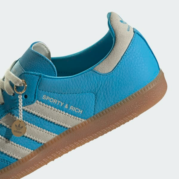 Giày Adidas Sporty & Rich x Samba OG 'Blue Rush' IE6975 - Ảnh 7