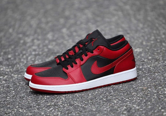 Giày Nike Air Jordan 1 Low 'Reverse Bred' 553558-606 - Ảnh 2