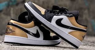 Giày Nike Air Jordan 1 Low 'Gold Toe' CQ9447-700 - Ảnh 2