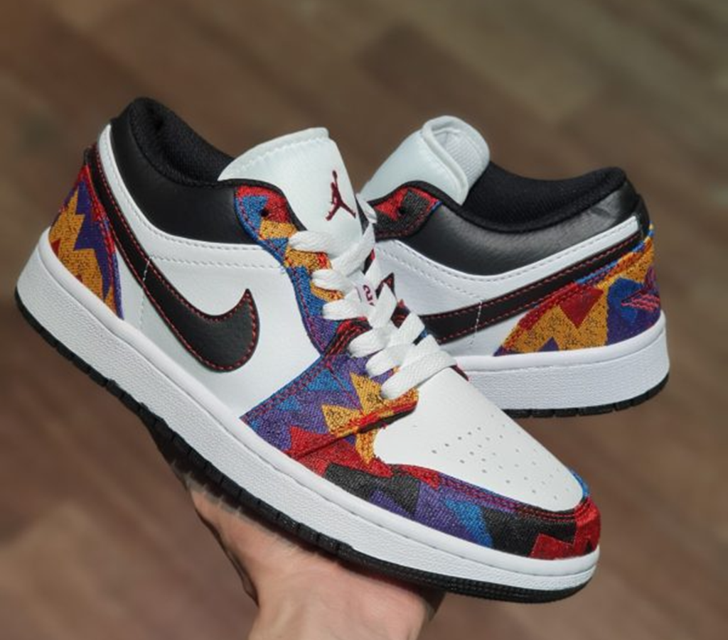Giày Nike Air Jordan 1 Low SE 'Nothing But Net' CZ8659-100 - Ảnh 5