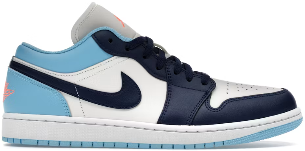 Giày Nike Air Jordan 1 Low ‘Blue Chill’ 553558-149 - 23trk.com