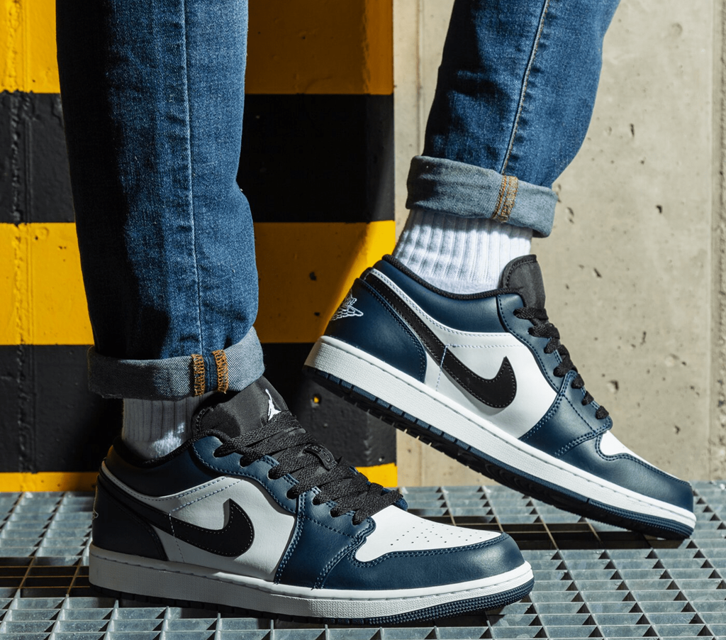 Giày Nike Air Jordan 1 Low 'Dark Teal' 553558-411 - Ảnh 4