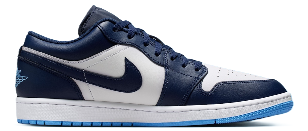 Giày Nike Air Jordan 1 Low ‘Midnight Navy’ 553558-404 - 23trk.com