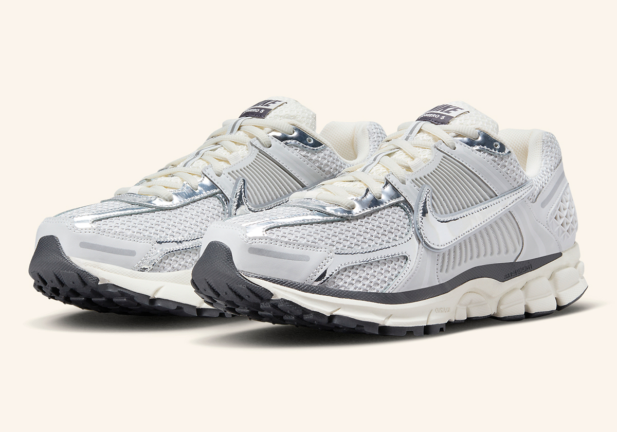 Giày Nike Air Zoom Vomero 5 ‘Chrome’ HJ3758-001 - ảnh 5 | 23TRK