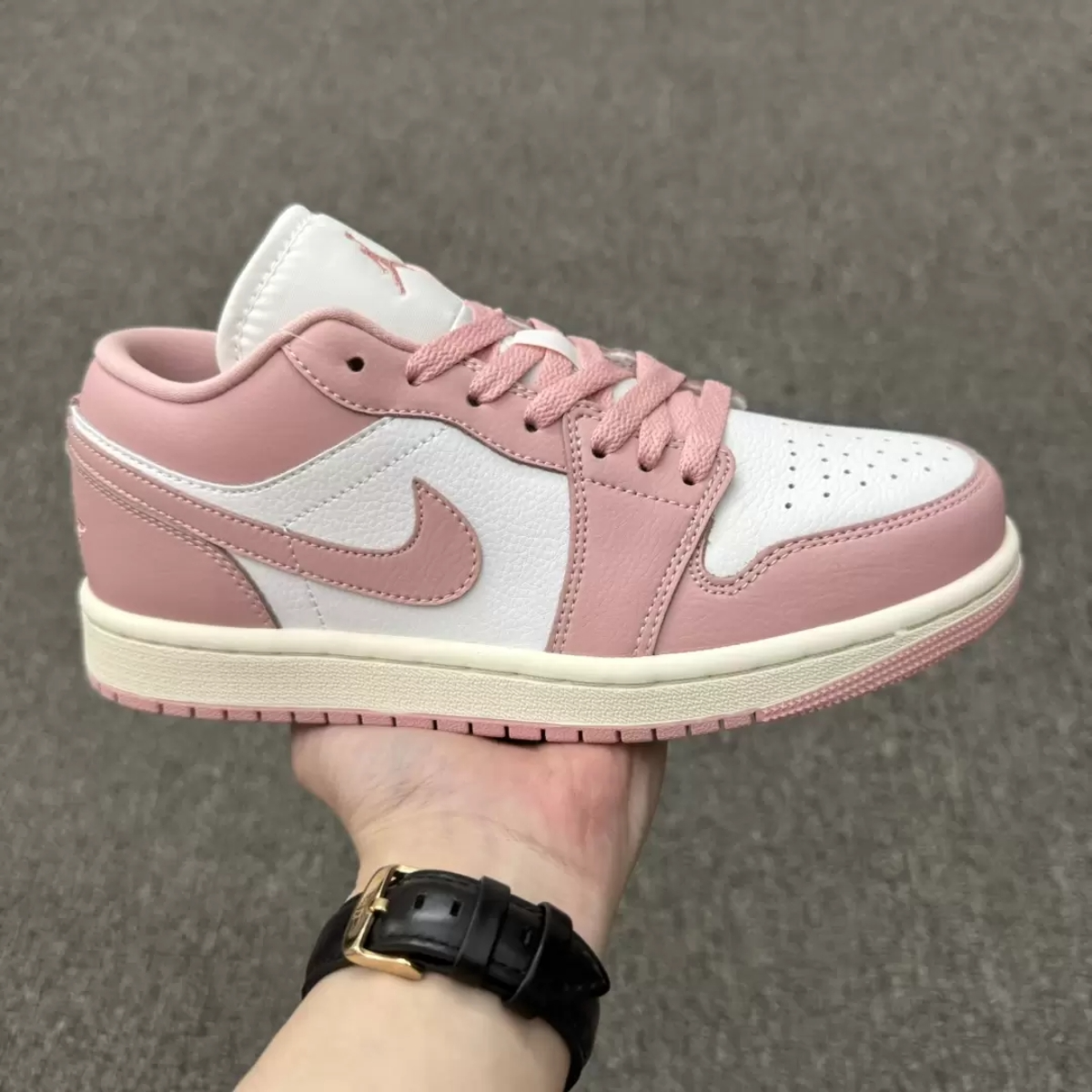 Giày Nike Air Jordan 1 Low ‘Pink Oxford’ DC0774-162 - Ảnh 4