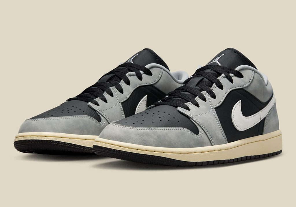 Giày Nike Jordan 1 Low 'Light Smoke Grey ' HQ2010-012 - Ảnh 4