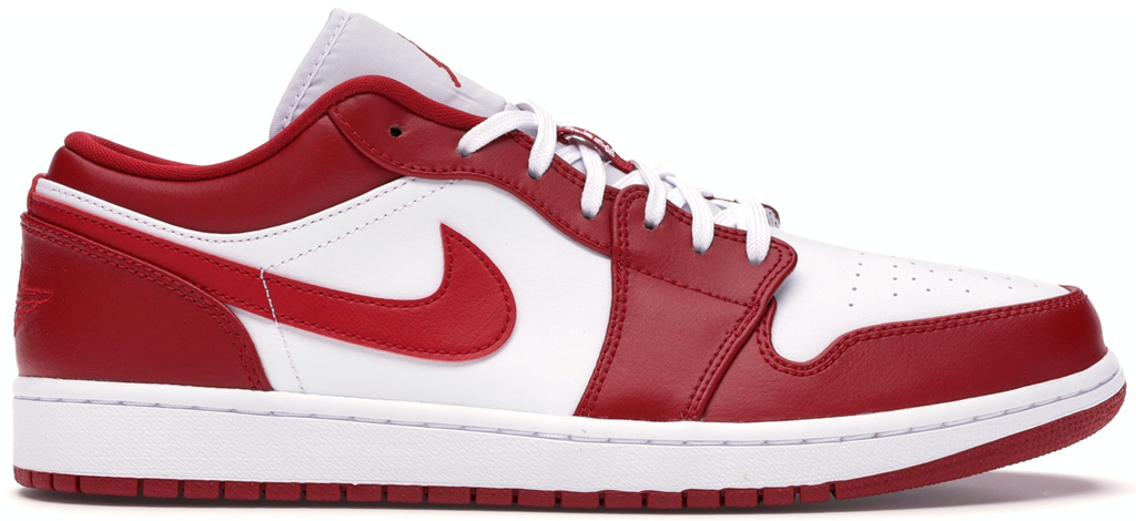 Giày Nike Air Jordan 1 Low Gym Red White 553558-611 - 23trk.com