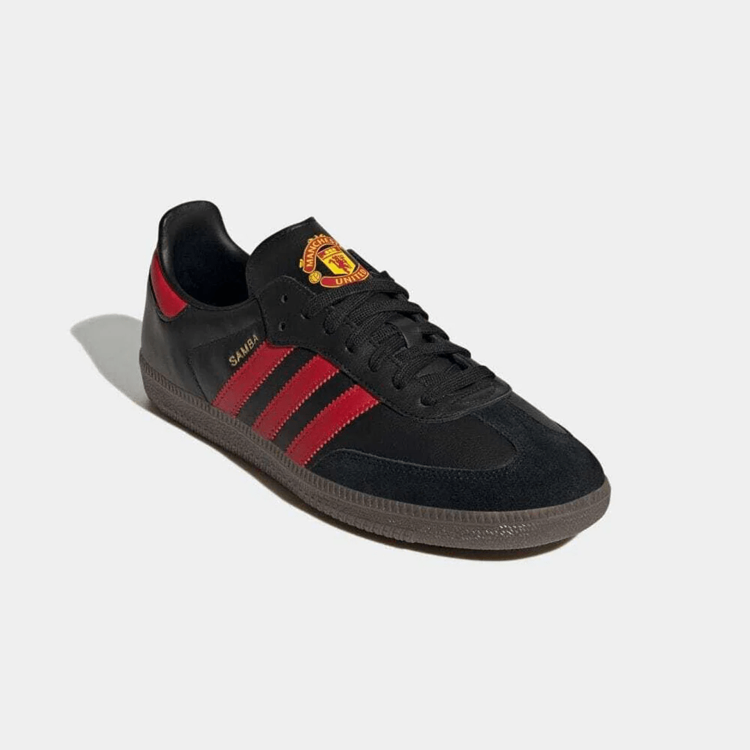 Giày Adidas Manchester United F.C. x adidas Samba 'Black Red' HQ7030 - Ảnh 2