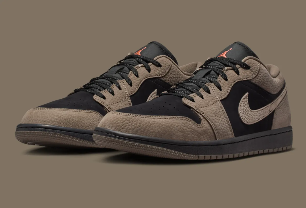 Giày Nike Air Jordan 1 Low SE ‘Olive Grey’ IB7109-005 - Ảnh 5
