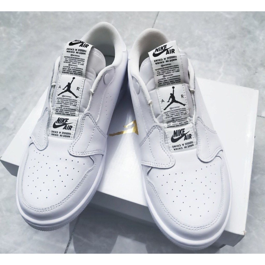 Giày Nike Wmns Air Jordan 1 Low Slip 'White' AV3918-100 - Ảnh 5