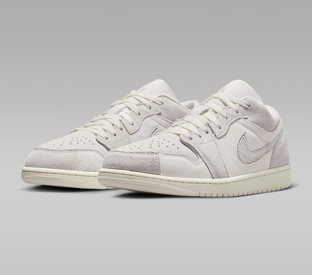 Giày Nike Air Jordan 1 Low SE Craft 'Pale Ivory' FQ3055-100 - Ảnh 3