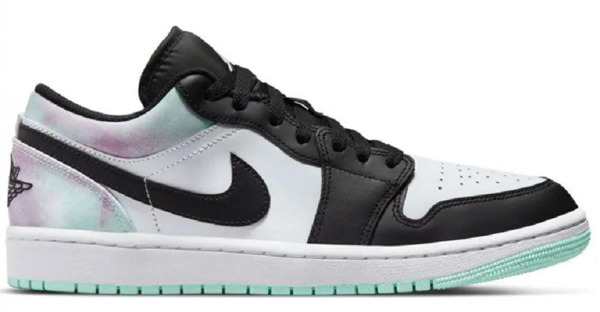 Giày Nike Air Jordan 1 Low Tie Dye White Black Tea DM1199-100 - 23trk.com