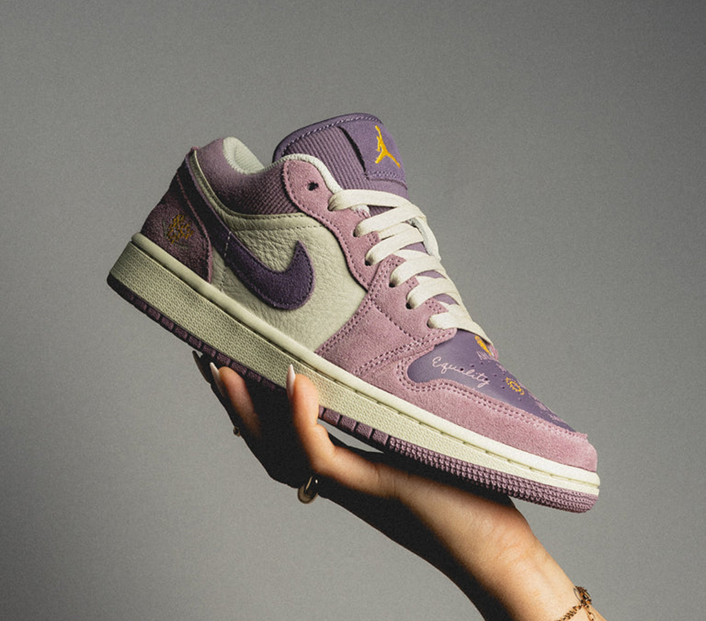 Giày Nike Jordan 1 Low 'PURPLE SMOKE' DR8057-500 - Ảnh 4