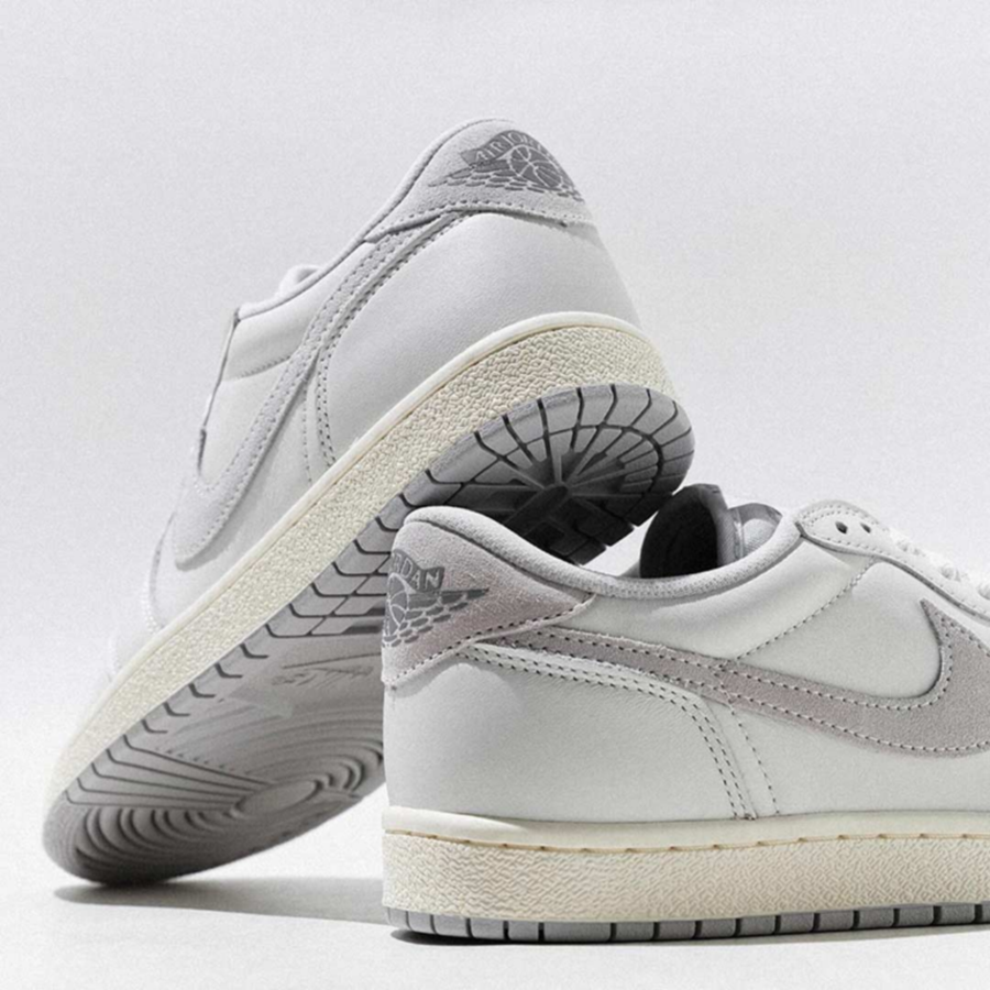 Giày Nike Air Jordan 1 Low 85 ‘Neutral Grey’ FB9933-100 - Ảnh 5
