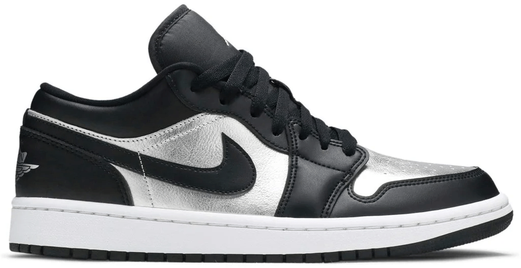 Giày Nike Air Jordan 1 Low SE ‘Black Metallic Silver’ DA5551-001 - 23trk.com