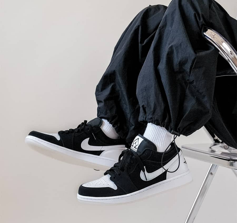 Giày Nike Air Jordan 1 Low SE 'Diamond' DH6931-001 - Ảnh 3