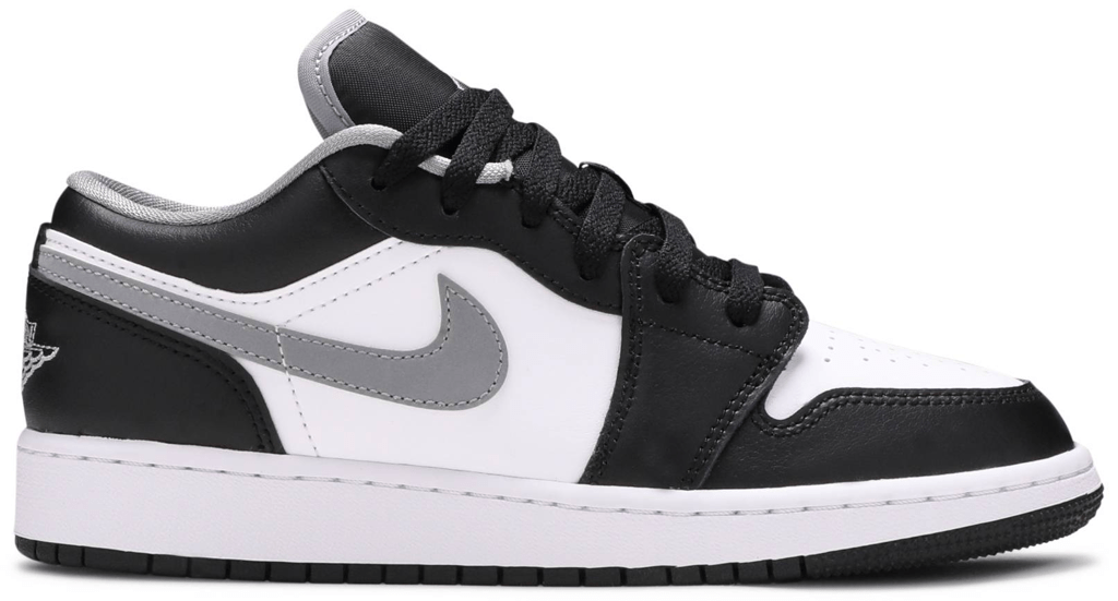 Giày Nike Air Jordan 1 Low GS ‘Black Medium Grey’ 553560-040 - 23trk.com