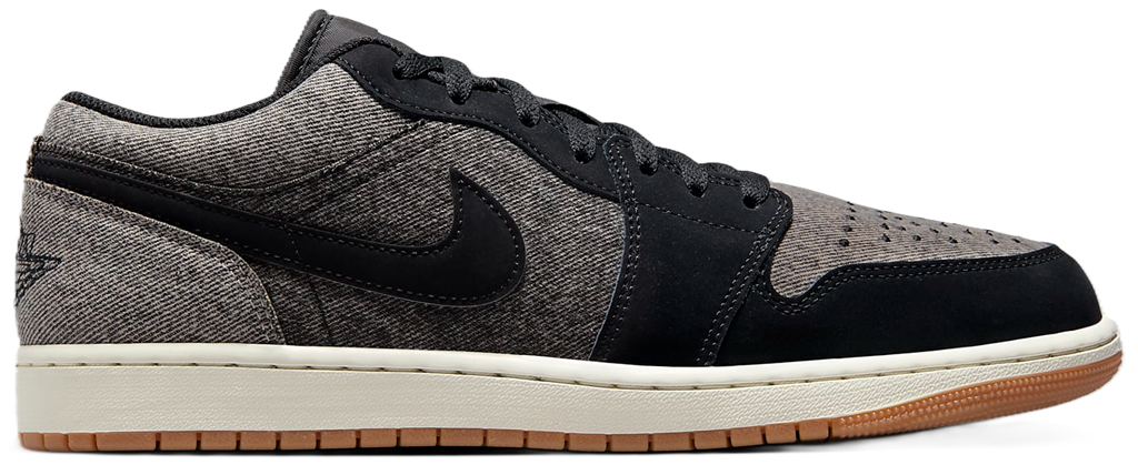 Giày Nike Air Jordan 1 Low SE ‘Black Denim’ HJ4360-001 - 23trk.com