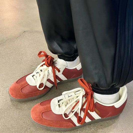 Giày Adidas Samba OG ‘Preloved Ruby Cream’ JI3216 - Ảnh 2
