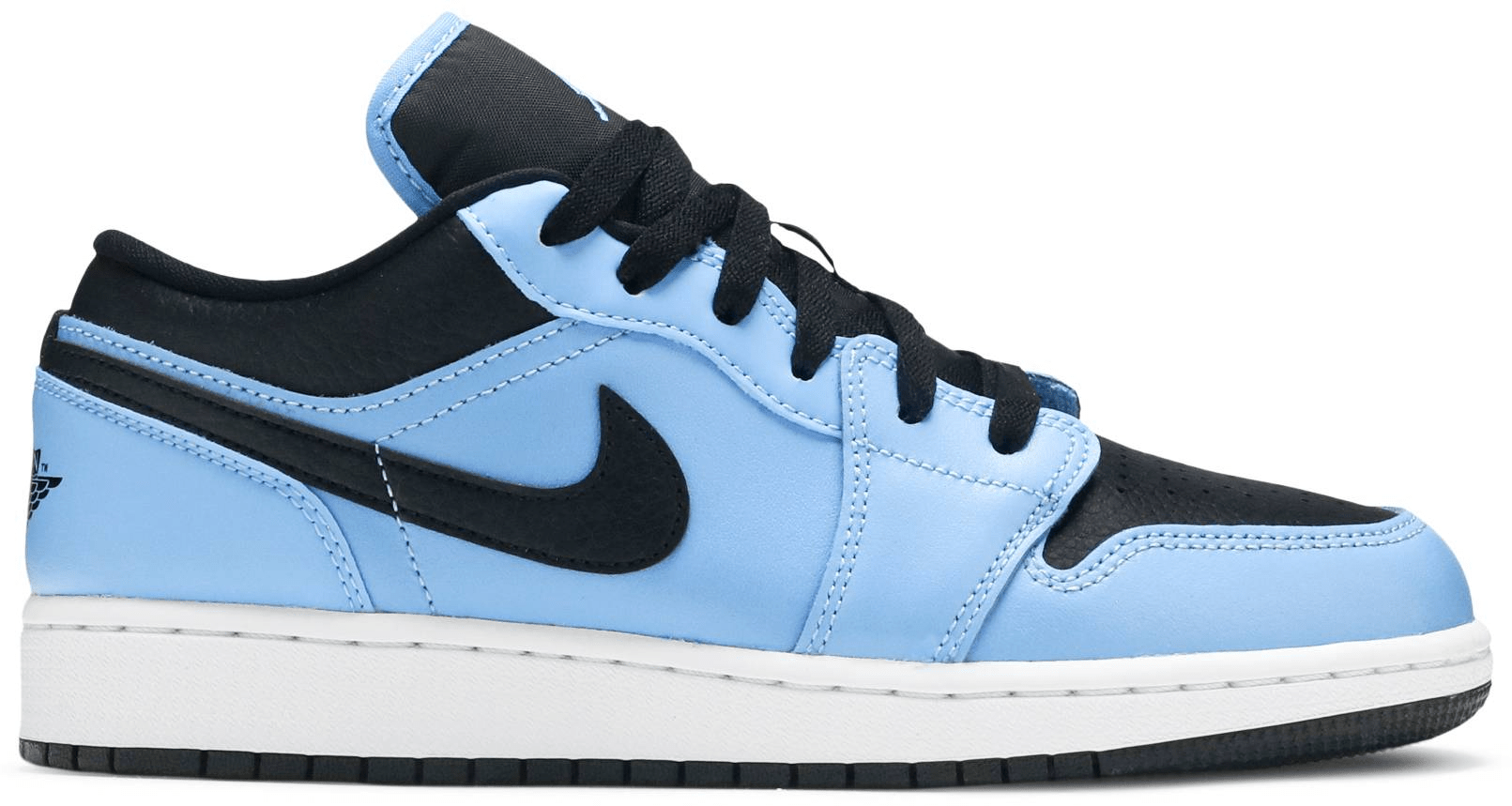 Giày Nike Air Jordan 1 Low GS ‘University Blue Black’ 553560-403 - 23trk.com