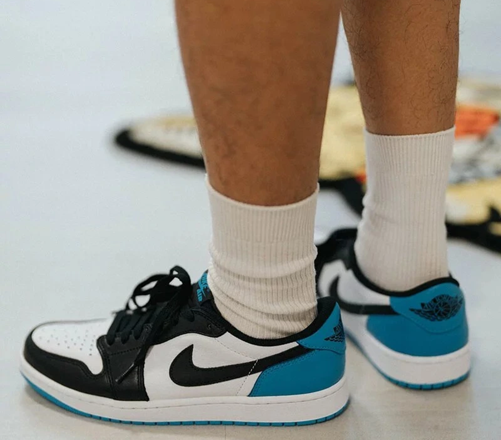 Giày Nike Air Jordan 1 Retro Low OG 'Powder Blue' CZ0790-104 - Ảnh 4