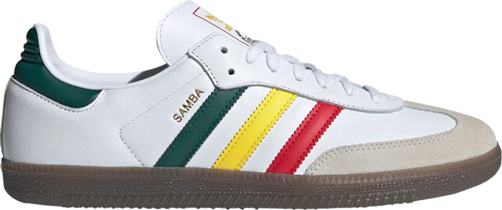 Giày Adidas Samba OG Rasta ‘White’ IH3118 - 23trk.com