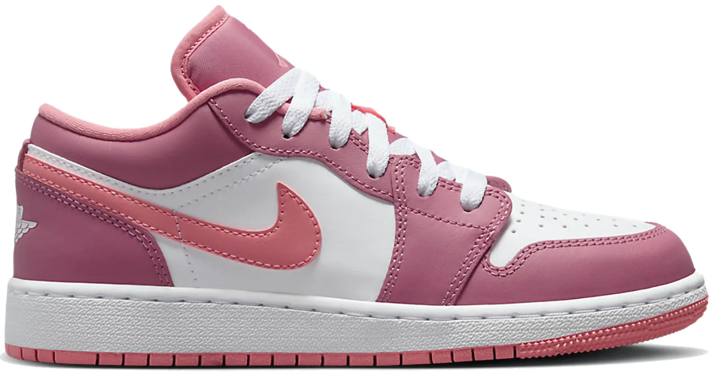 Giày Nike Air Jordan 1 Low (GS) ‘Pale Raspberry’ 553560-616 - 23trk.com