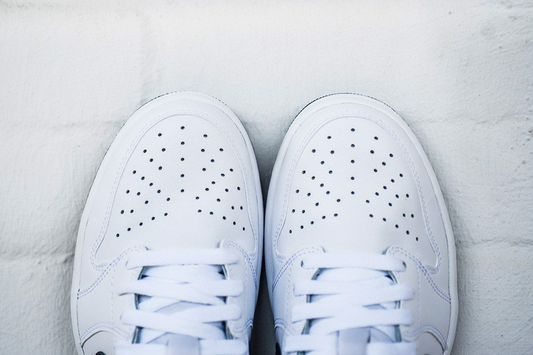 Giày Nike Jordan 1 Retro Low 'Metallic Blue' 705329-106 - Ảnh 2