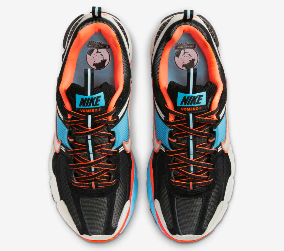 Giày Nike Air Zoom Vomero 5 ‘Blue Gaze Orange’ FZ3963-010 - ảnh 3 | 23TRK