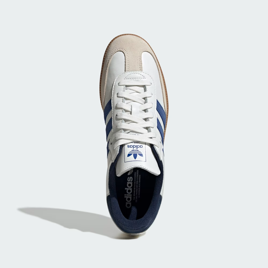 Giày Adidas Samba OG ‘White Royal Blue Night Indigo’ JH5632 - Ảnh 6