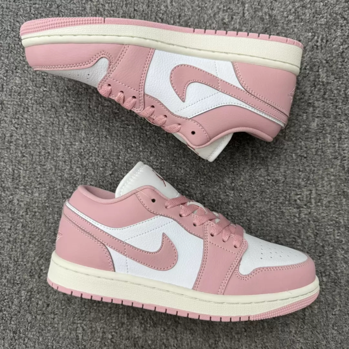 Giày Nike Air Jordan 1 Low ‘Pink Oxford’ DC0774-162 - Ảnh 3