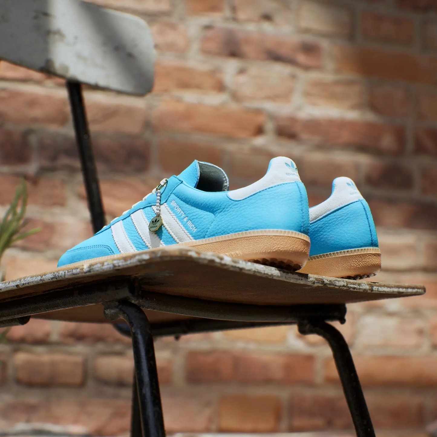 Giày Adidas Sporty & Rich x Samba OG 'Blue Rush' IE6975 - Ảnh 5