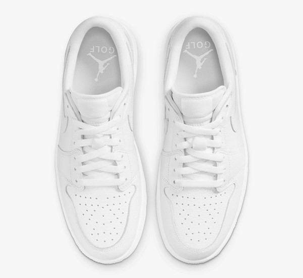 Giày Nike Air Jordan 1 Retro Low Golf Triple White DD9315-101 - Ảnh 3