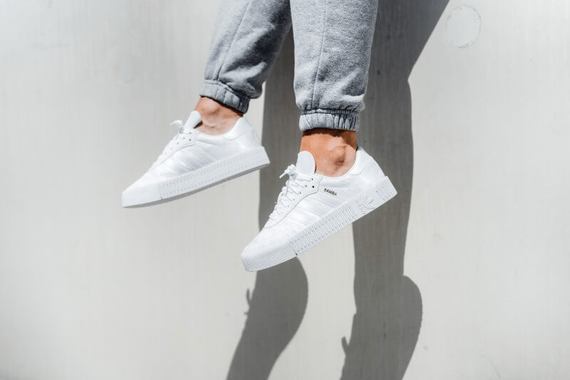 Giày Adidas Women's Sambarose 'Cloud White/Gold Metallic' EG5158 - Ảnh 2