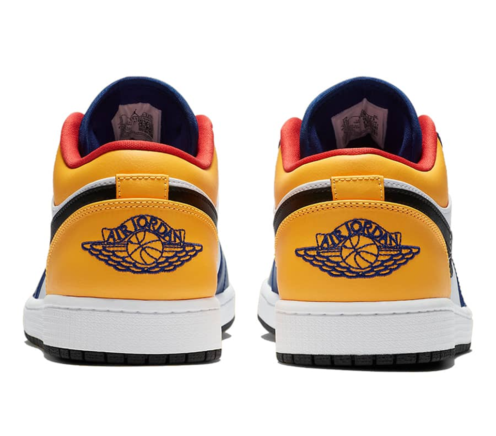 Giày Nike Air Jordan 1 Low 'Royal Yellow' 553558-123 - Ảnh 5