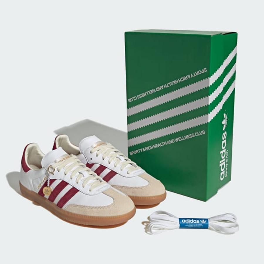 Giày Adidas Samba ‘Sporty & Rich White’ IF5660 - Ảnh 2