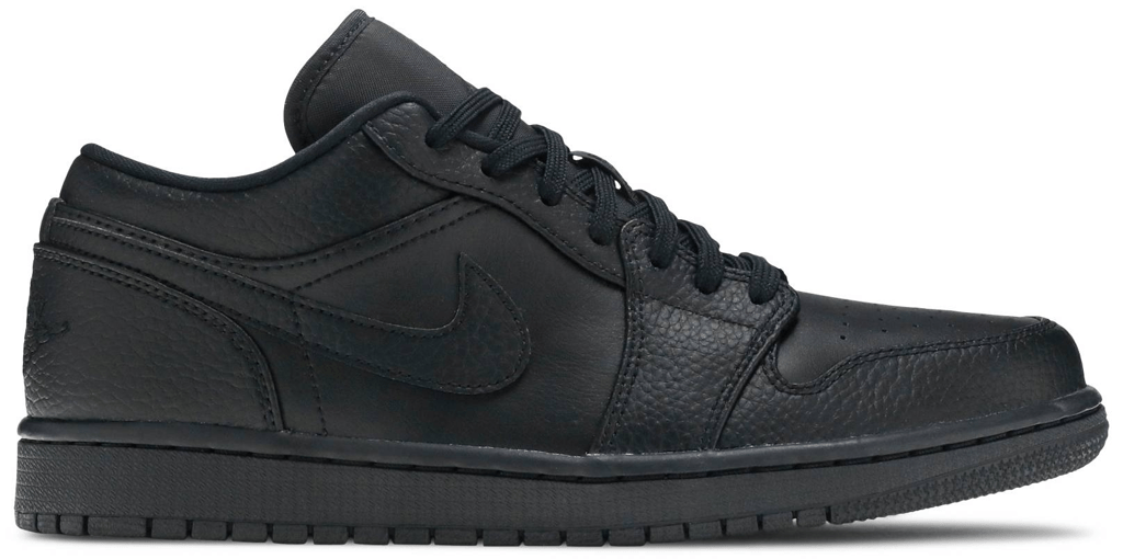Giày Nike Air Jordan 1 Low ‘Triple Black’ 553558-091 - 23trk.com