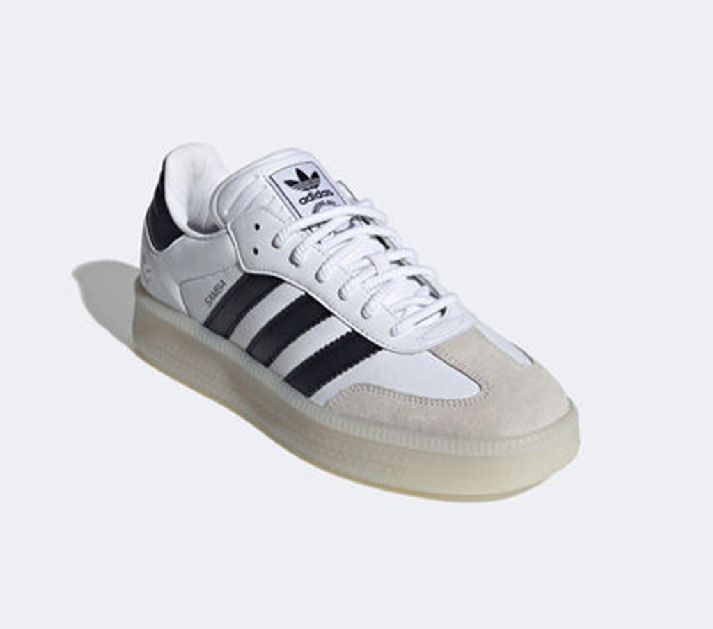 Giày Adidas Su Yiming x Samba XLG 'White Gold Black' IH8643 - Ảnh 8