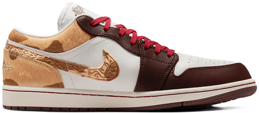 Giày Nike Air Jordan 1 Low SE CNY ‘Sail Chocolate’ IQ5321-121 - 23trk.com