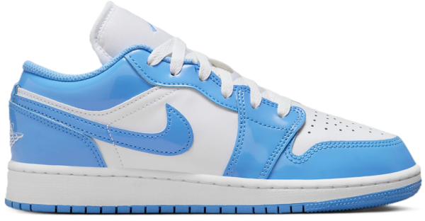 Giày Nike Air Jordan 1 Low SE GS ‘Legend Blue Patent’ FZ3929-114 - 23trk.com