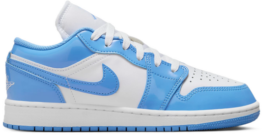 Giày Nike Air Jordan 1 Low SE GS ‘Legend Blue Patent’ FZ3929-114 - 23trk.com