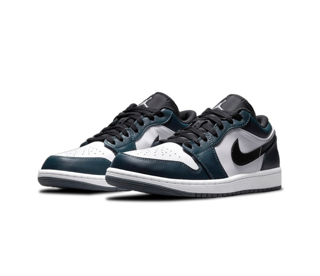 Giày Nike Air Jordan 1 Low GS 'Armory Navy' 553560-411 - Ảnh 6
