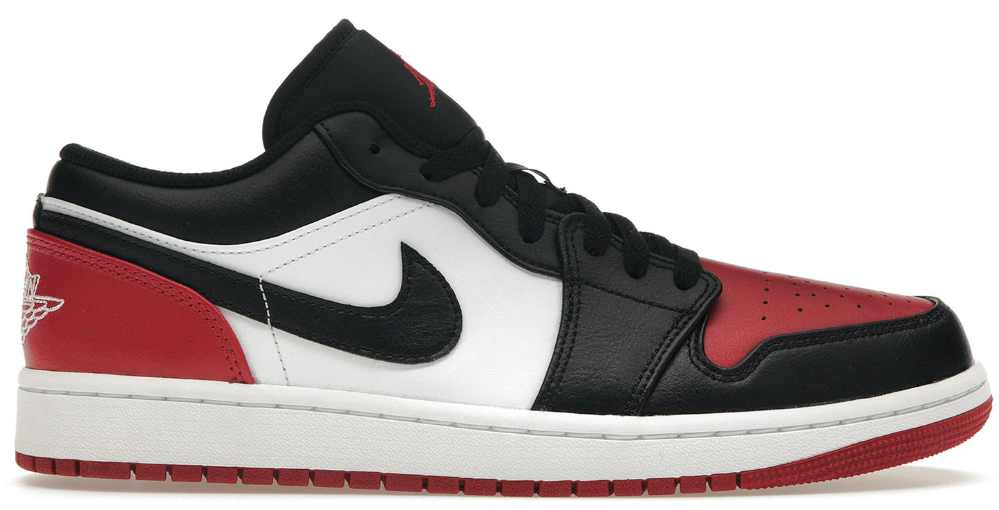 Giày Nike Air Jordan 1 Low ‘Bred Toe’ 553558-161 - 23trk.com
