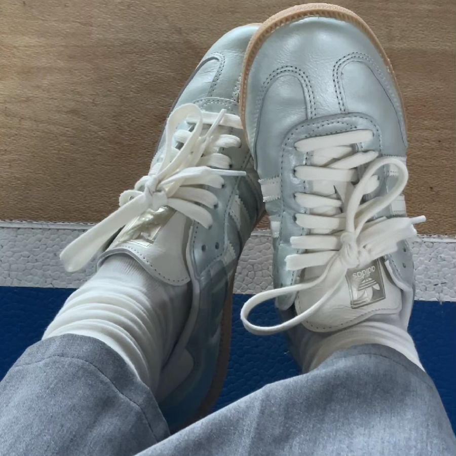 Giày Adidas Samba ‘Metallic Green’ IG1965 - Ảnh 2