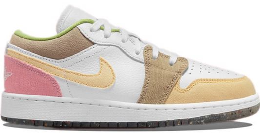 Giày Nike Air Jordan 1 Low GS ‘Mutcolor’ DJ0341-100 - 23trk.com